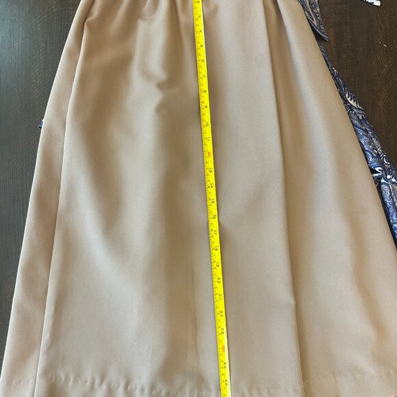 Vintage Paul Alfred Blue Tan Paisley Two Piece Suit Set Size 12 - Picture 12 of 13